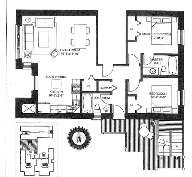 3607 N Bosworth Ave Unit 3, Chicago, IL 60613 - view of floor plan / room layout