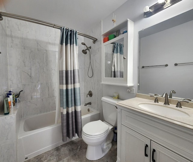 72 Wilton Ln, Mundelein, IL 60060 - bathroom featuring shower / tub combo with curtain and vanity
