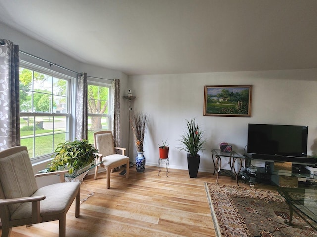 72 Wilton Ln, Mundelein, IL 60060 - living area with light wood-style floors and baseboards