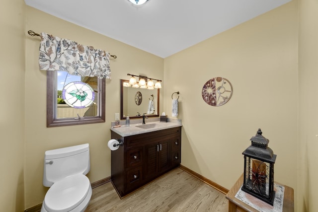 541 Donald St, Hinckley, IL 60520 - bathroom featuring wood finished floors and vanity