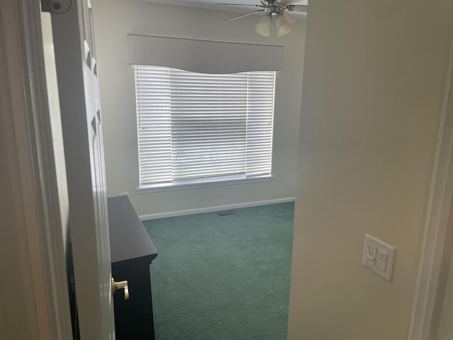 21024 W Walnut Ln, Plainfield, IL 60544 - unfurnished room with carpet and a ceiling fan