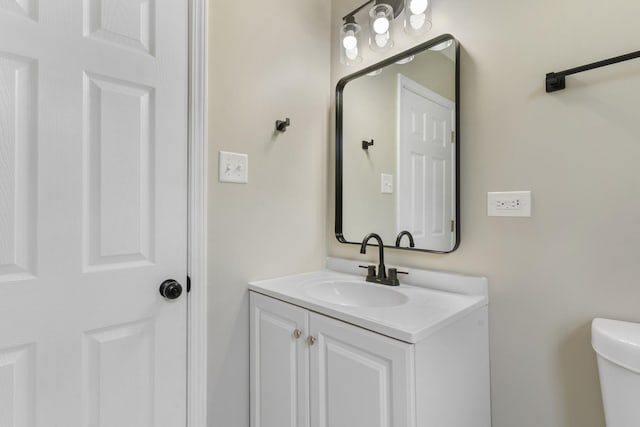 444 Villa St, Elgin, IL 60120 - bathroom with vanity and toilet