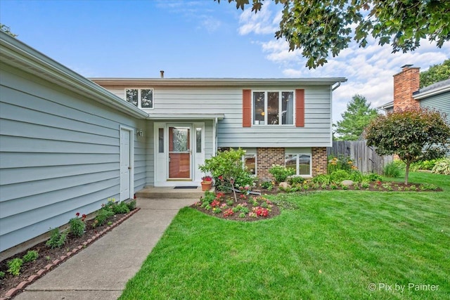 404 Kensington Dr, Mchenry, IL 60050 - view of front of home featuring brick siding