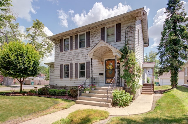 900 Mason Ave, Joliet, IL 60435 - view of front facade featuring a front yard