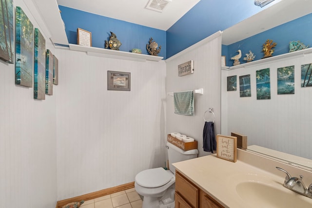 16260 W Mohawk Ct, Lockport, IL 60441 - bathroom with vanity and tile patterned flooring