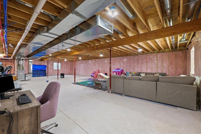 3610 Freedom Blvd, Champaign, IL 61822 - office space with finished concrete floors and heating unit