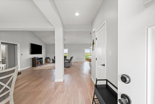 3610 Freedom Blvd, Champaign, IL 61822 - entrance foyer featuring light wood-type flooring and recessed lighting