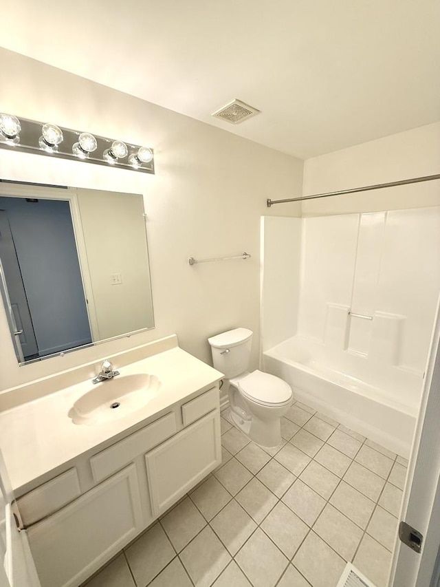 1659 Windward Ct, Naperville, IL 60563 - full bathroom with tile patterned flooring, vanity, and shower / tub combination