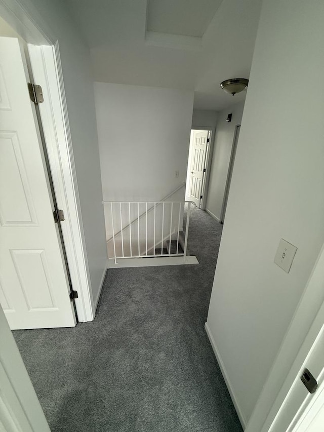 1659 Windward Ct, Naperville, IL 60563 - corridor with an upstairs landing, carpet, and attic access