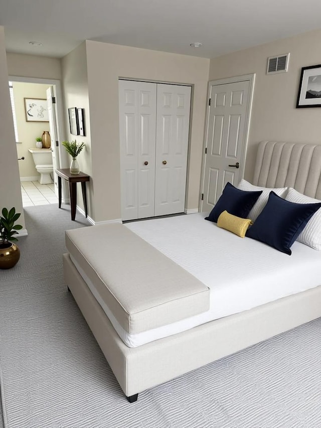 1659 Windward Ct, Naperville, IL 60563 - bedroom featuring light carpet and a closet