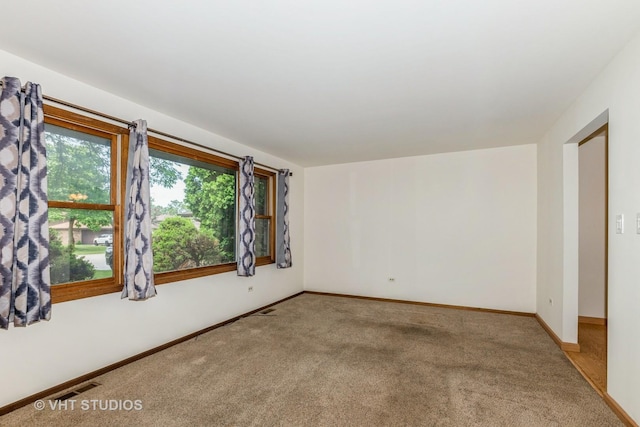 218 Poston Rd, Willow Springs, IL 60480 - empty room with carpet flooring and baseboards
