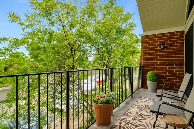 18100 Rita Rd Unit 3B, Tinley Park, IL 60477 - view of balcony