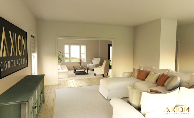 5360 Westwind Dr, Richton Park, IL 60471 - living room featuring light wood finished floors