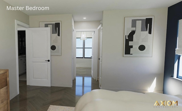 5360 Westwind Dr, Richton Park, IL 60471 - bedroom featuring baseboards and recessed lighting