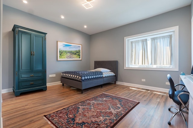 4826 W Potomac Ave, Chicago, IL 60651 - bedroom with wood finished floors and recessed lighting