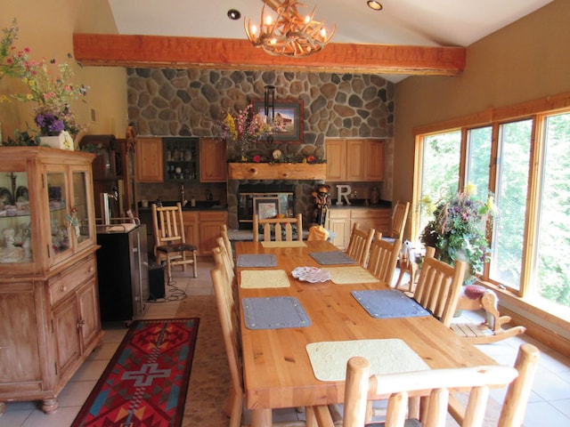 24099 W Haidi Ln, Lake Villa, IL 60046 - dining space with plenty of natural light and a chandelier