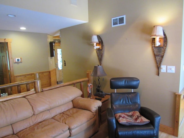 24099 W Haidi Ln, Lake Villa, IL 60046 - living room featuring recessed lighting and wood finished floors