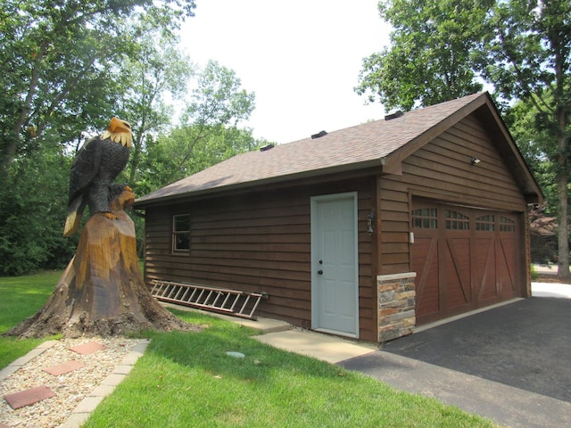 24099 W Haidi Ln, Lake Villa, IL 60046 - view of detached garage