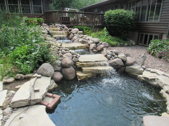 24099 W Haidi Ln, Lake Villa, IL 60046 - exterior view of a garden pond