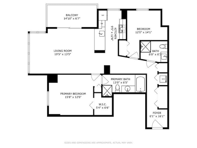 330 W Grand Ave Unit 1101, Chicago, IL 60654 - view of home floor plan