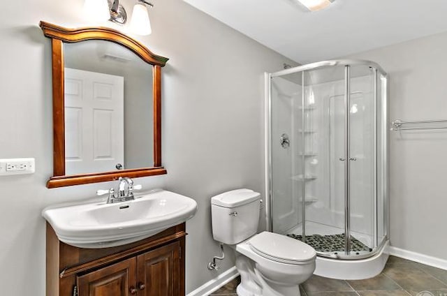 533 Jackson Blvd, Grayslake, IL 60030 - full bathroom featuring vanity and a stall shower