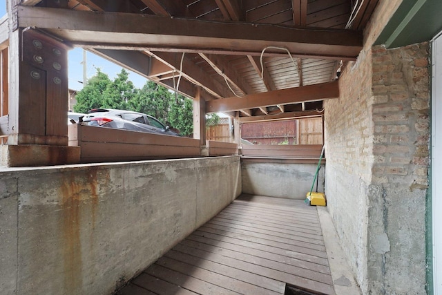 2753 N Spaulding Ave Unit Gs, Chicago, IL 60647 - view of wooden terrace