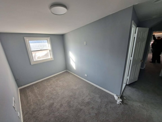 8014 S Bishop St, Chicago, IL 60620 - carpeted spare room featuring baseboards