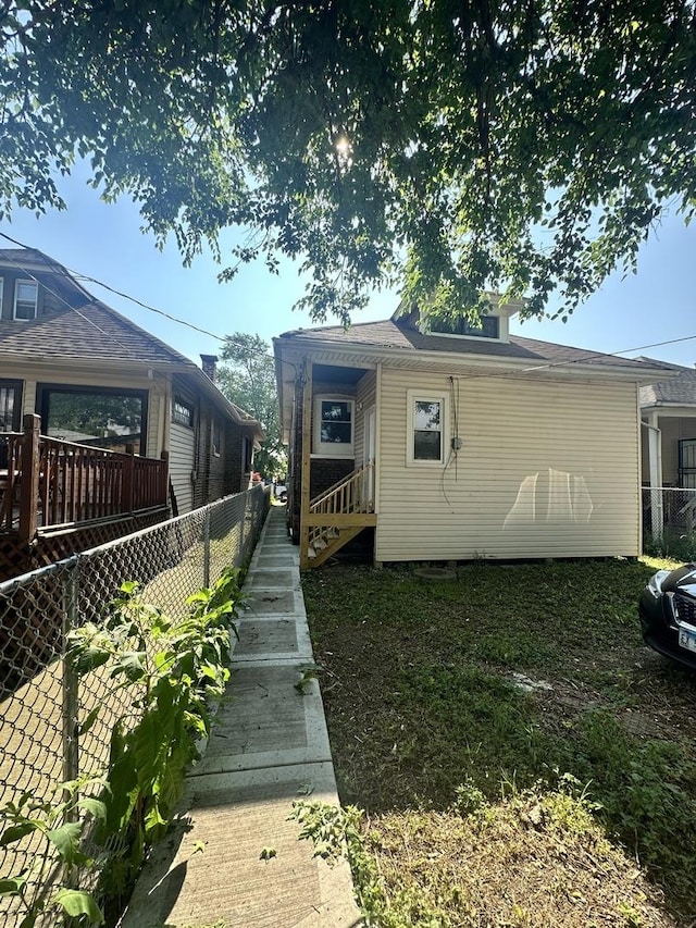 8014 S Bishop St, Chicago, IL 60620 - back of property