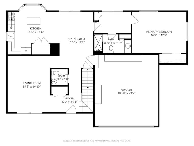 1531 Southport Ct, Zion, IL 60099 - view of room layout