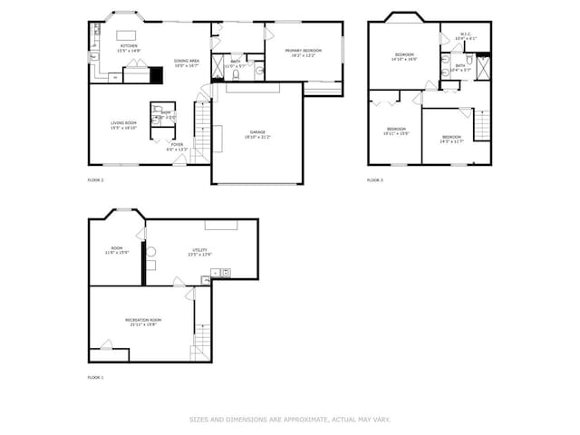 1531 Southport Ct, Zion, IL 60099 - view of property floor plan