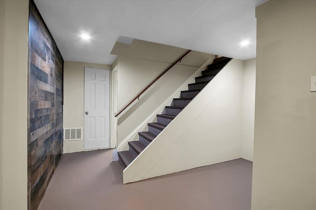 1921 Wisteria Ct Unit 3, Naperville, IL 60565 - stairway with recessed lighting and carpet floors