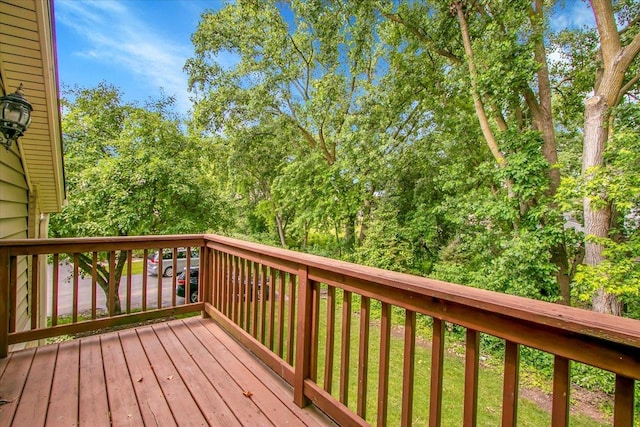 1921 Wisteria Ct Unit 3, Naperville, IL 60565 - view of wooden terrace