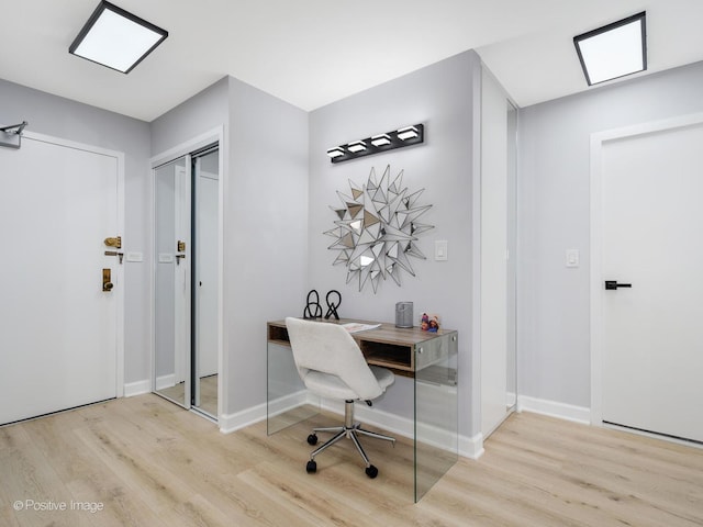 3550 N Lake Shore Dr Unit 1921, Chicago, IL 60657 - office with wood finished floors and baseboards
