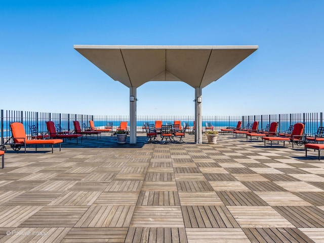 3550 N Lake Shore Dr Unit 1921, Chicago, IL 60657 - view of patio / terrace featuring a water view
