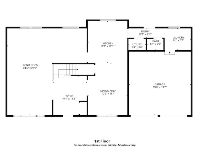 922 E Pratt Dr, Palatine, IL 60074 - view of floor plan / room layout