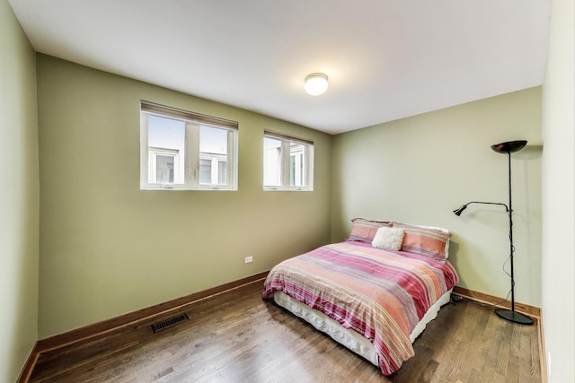 3215 S Calumet Ave, Chicago, IL 60616 - bedroom with wood finished floors and baseboards