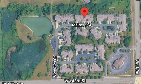 11248 Melrose Ct, Orland Park, IL 60467 - aerial overview of property's location