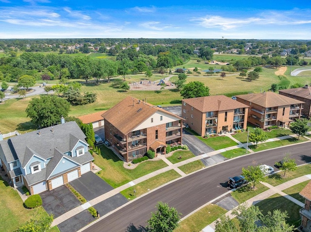 16719 Paxton Ave Unit 2S, Tinley Park, IL 60477 - aerial perspective of suburban area featuring a tree filled landscape