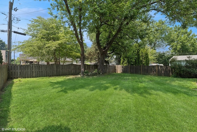 3513 Woodland Cir, Island Lake, IL 60042 - view of fenced backyard