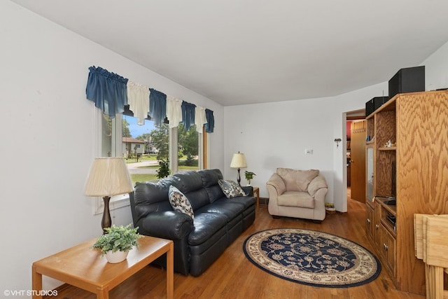 3513 Woodland Cir, Island Lake, IL 60042 - living room with wood finished floors