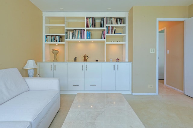 3550 N Lake Shore Dr Unit 2616, Chicago, IL 60657 - sitting room with light colored carpet and built in features