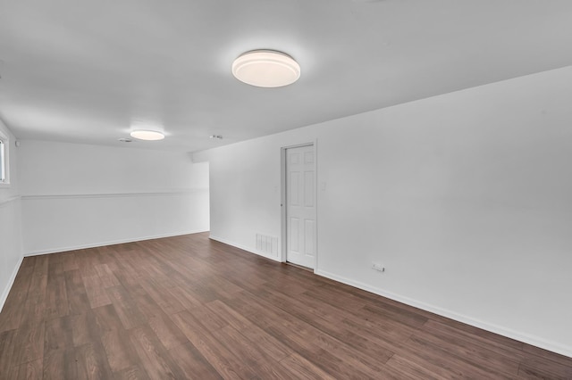 246 Gentry St, Park Forest, IL 60466 - empty room featuring wood finished floors and baseboards
