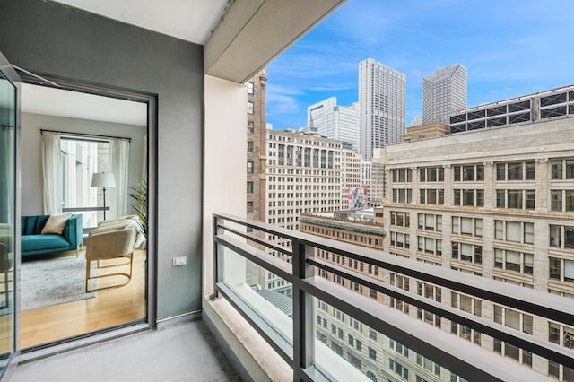 130 N Garland Ct Unit 1608, Chicago, IL 60602 - balcony featuring a view of city