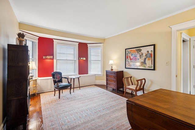 611 Lake Ave, Wilmette, IL 60091 - office space with wood finished floors and crown molding