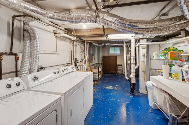 611 Lake Ave, Wilmette, IL 60091 - washroom featuring washing machine and clothes dryer