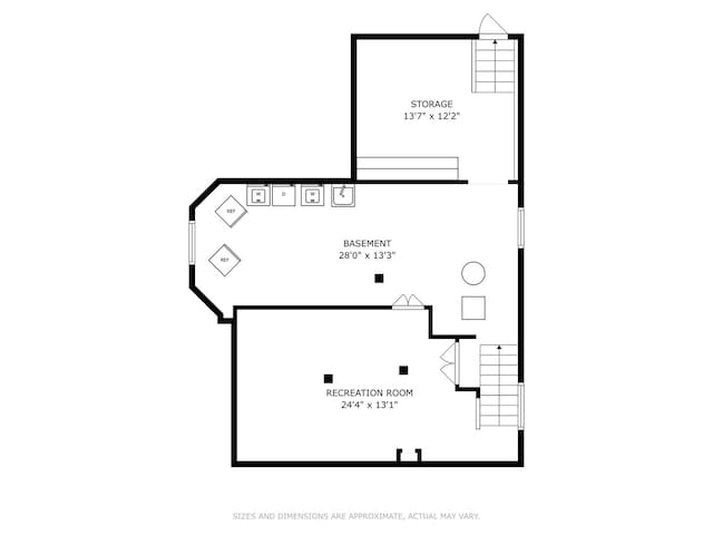 611 Lake Ave, Wilmette, IL 60091 - view of room layout