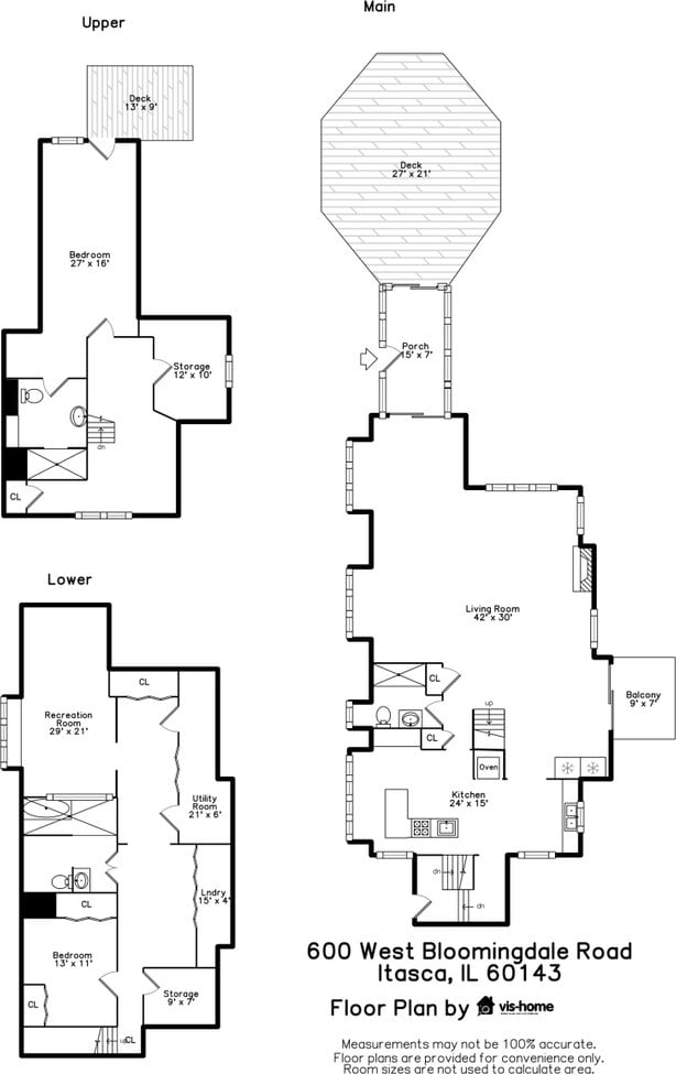 600 W Bloomingdale Rd, Itasca, IL 60143 - view of floor plan / room layout