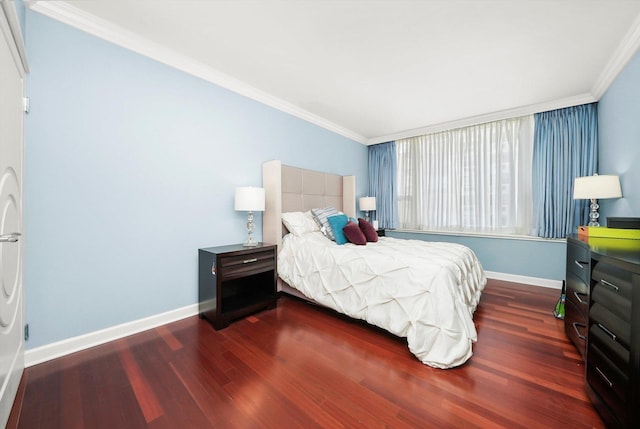 1300 N Lake Shore Dr Unit 10B, Chicago, IL 60610 - bedroom with crown molding and wood finished floors