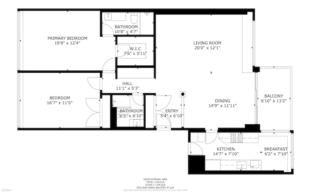 1300 N Lake Shore Dr Unit 10B, Chicago, IL 60610 - view of property floor plan