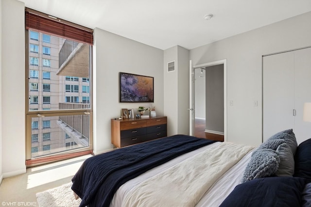 635 N Dearborn St Unit 2506, Chicago, IL 60654 - carpeted bedroom with a closet